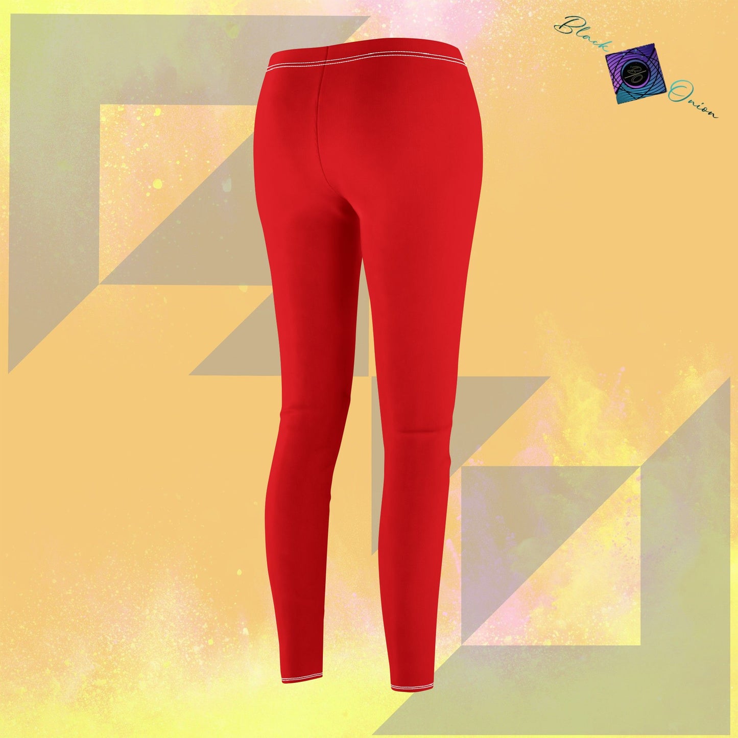 BlackOnion Stylish Women's Mid-rise Casual Leggings 🌸💋❤️
