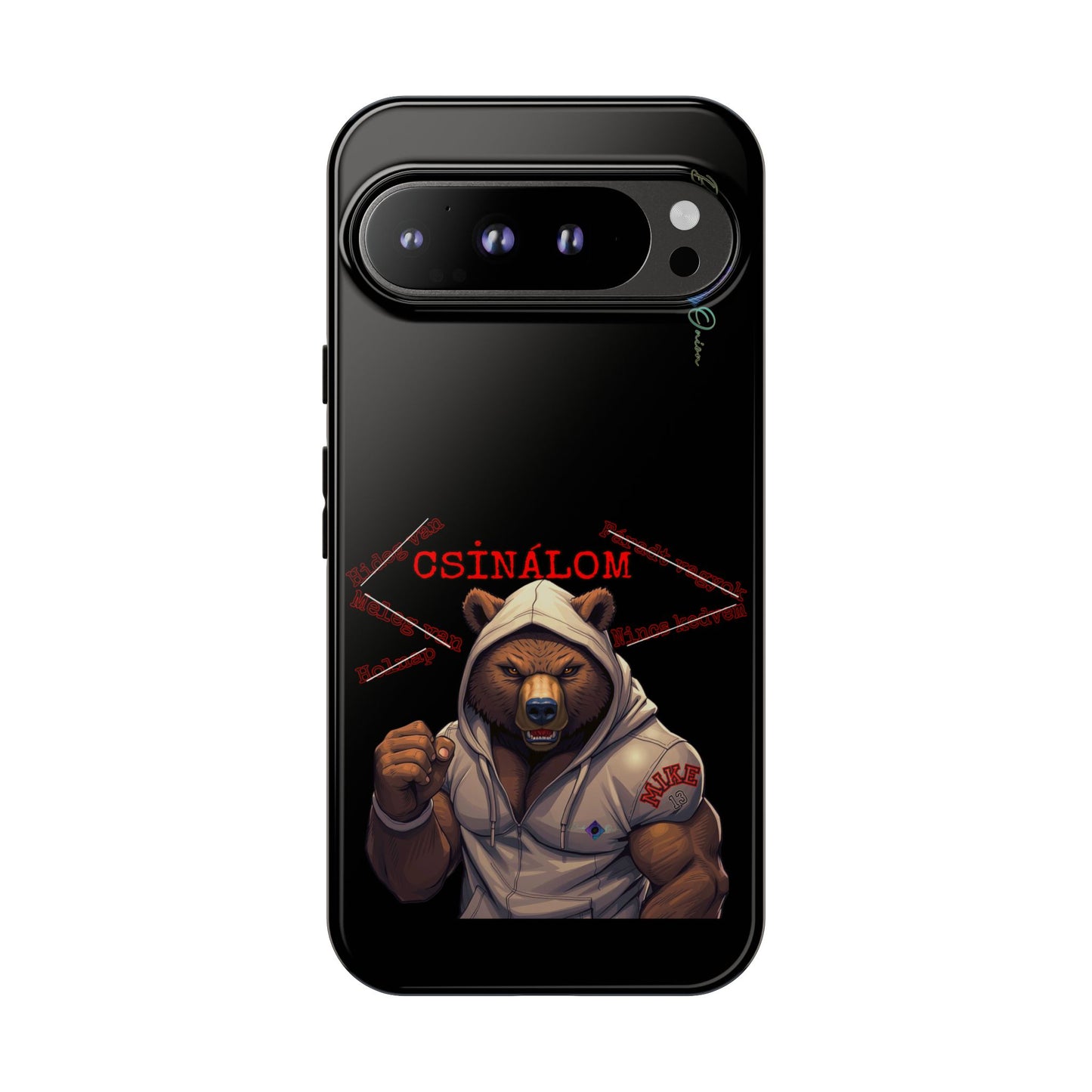 BlackOnion Brand New Phone Case - with Motivational Workout Motif ‘Csinálom ‘💪🔥🫵