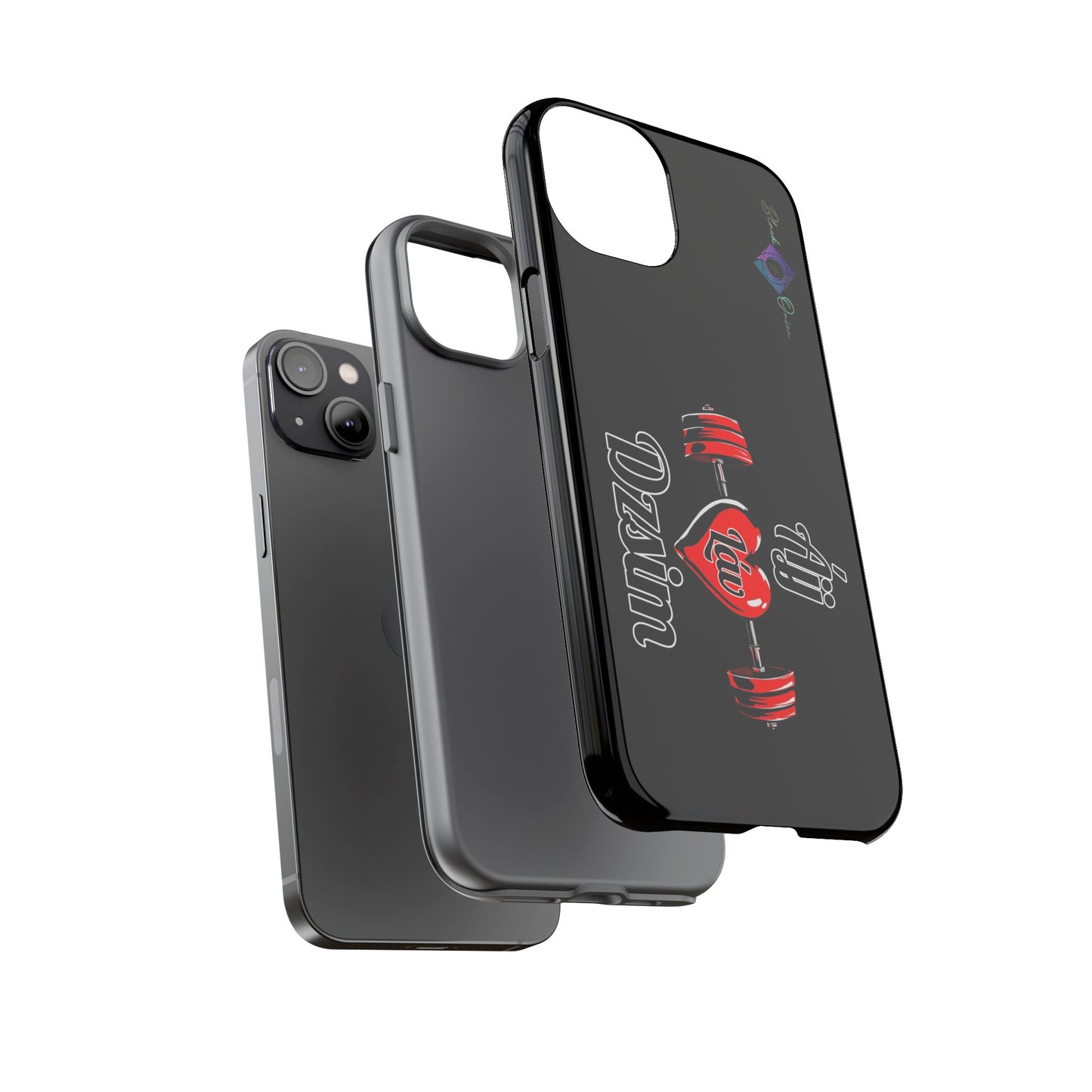 BlackOnion Brand New Phone Case - with Motivational Workout Motif’Ájj Láv Dzsim ‘💪🔥🫵