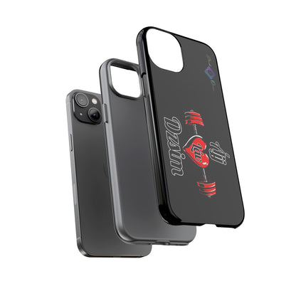 BlackOnion Brand New Phone Case - with Motivational Workout Motif’Ájj Láv Dzsim ‘💪🔥🫵