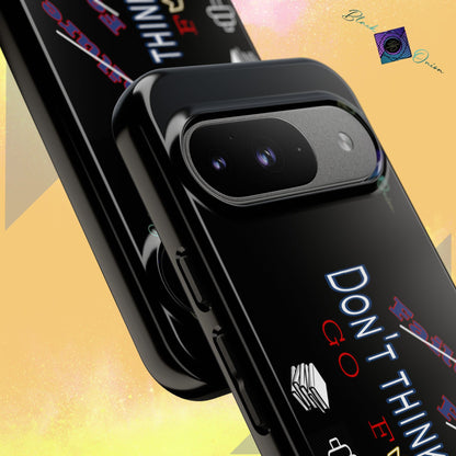 BlackOnion Brand New Phone Case - with Motivational Workout Motif’Don’t think ‘💪🔥🫵