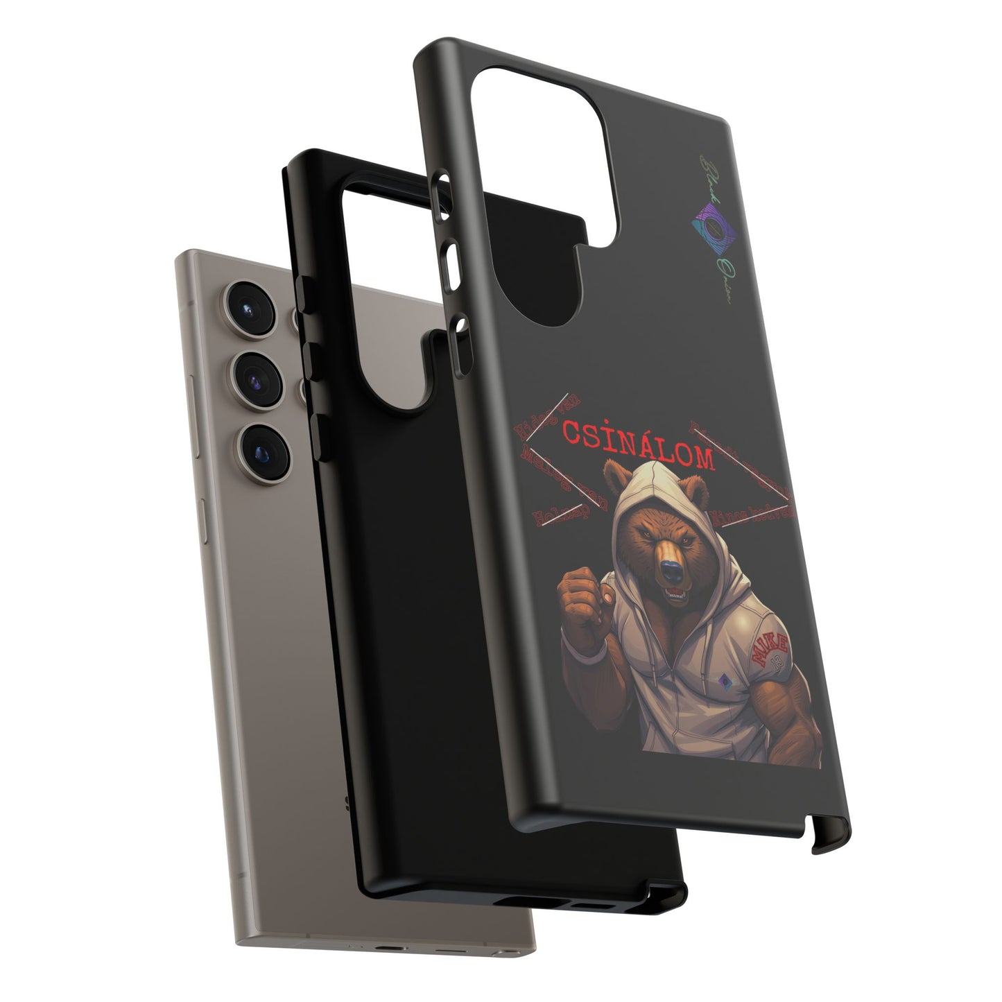 BlackOnion Brand New Phone Case - with Motivational Workout Motif ‘Csinálom ‘💪🔥🫵