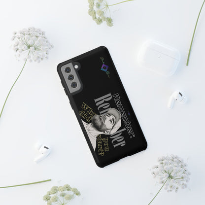 BlackOnion Brand New Phone Case - with Motivational Workout Motif’Remember ‘💪🔥🫵