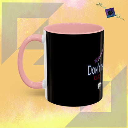 BlackOnion Coffee Mug Serial 2 with Workout Motif ‘Don’t think ‘🫵🔥💪