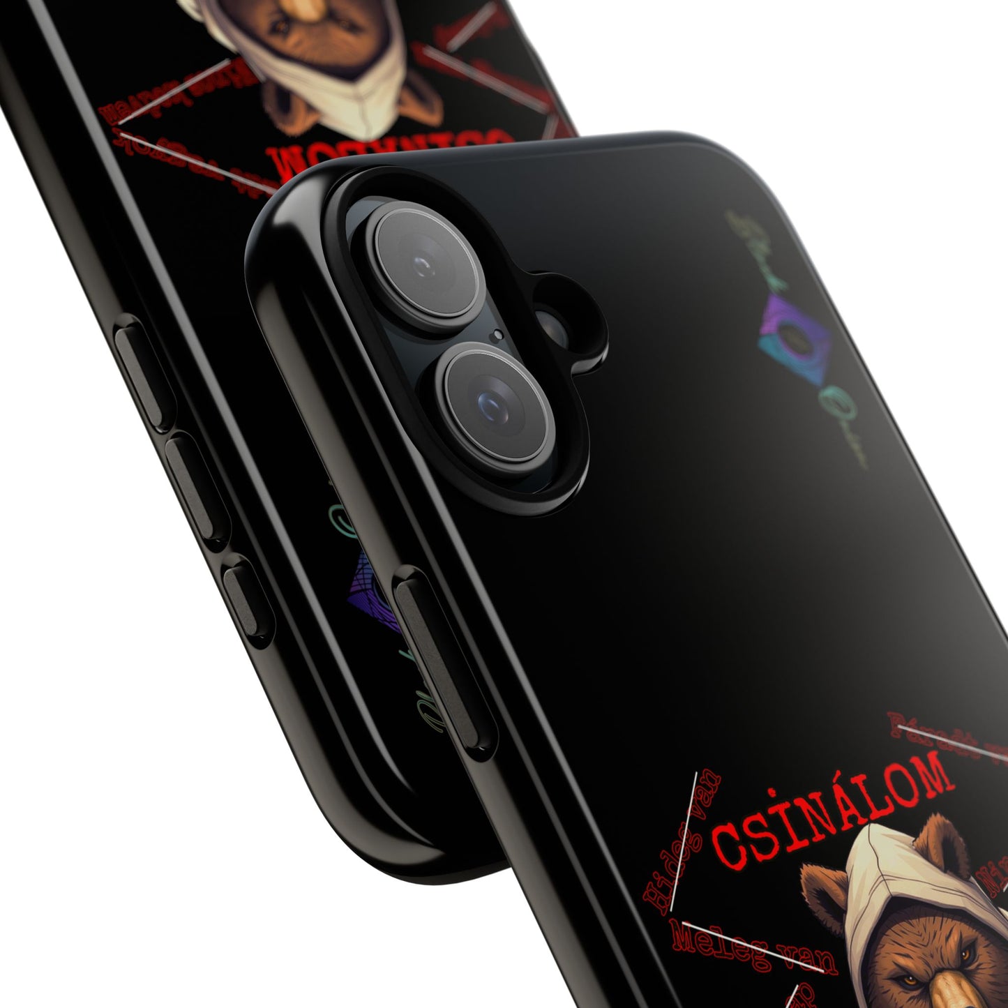 BlackOnion Brand New Phone Case - with Motivational Workout Motif ‘Csinálom ‘💪🔥🫵