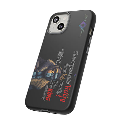BlackOnion Brand New Phone Case - with Motivational Workout Motif’Victory 👑‘💪🔥🫵
