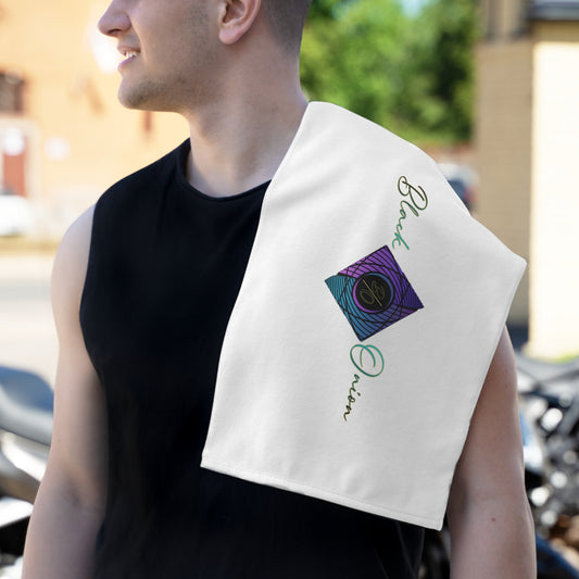 BlackOnion Rally Towel – Vibrant Sports Towel for Fans and Events