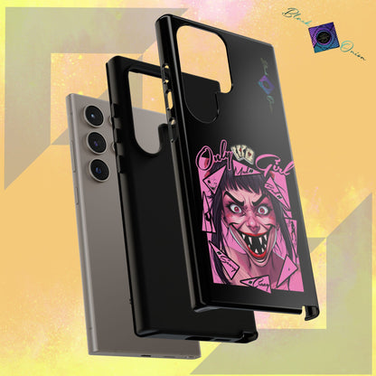 BlackOnion Brand New Phone Case - with Motivational Workout Motif’ Mad Girl💋🌸 ‘🔥🫵