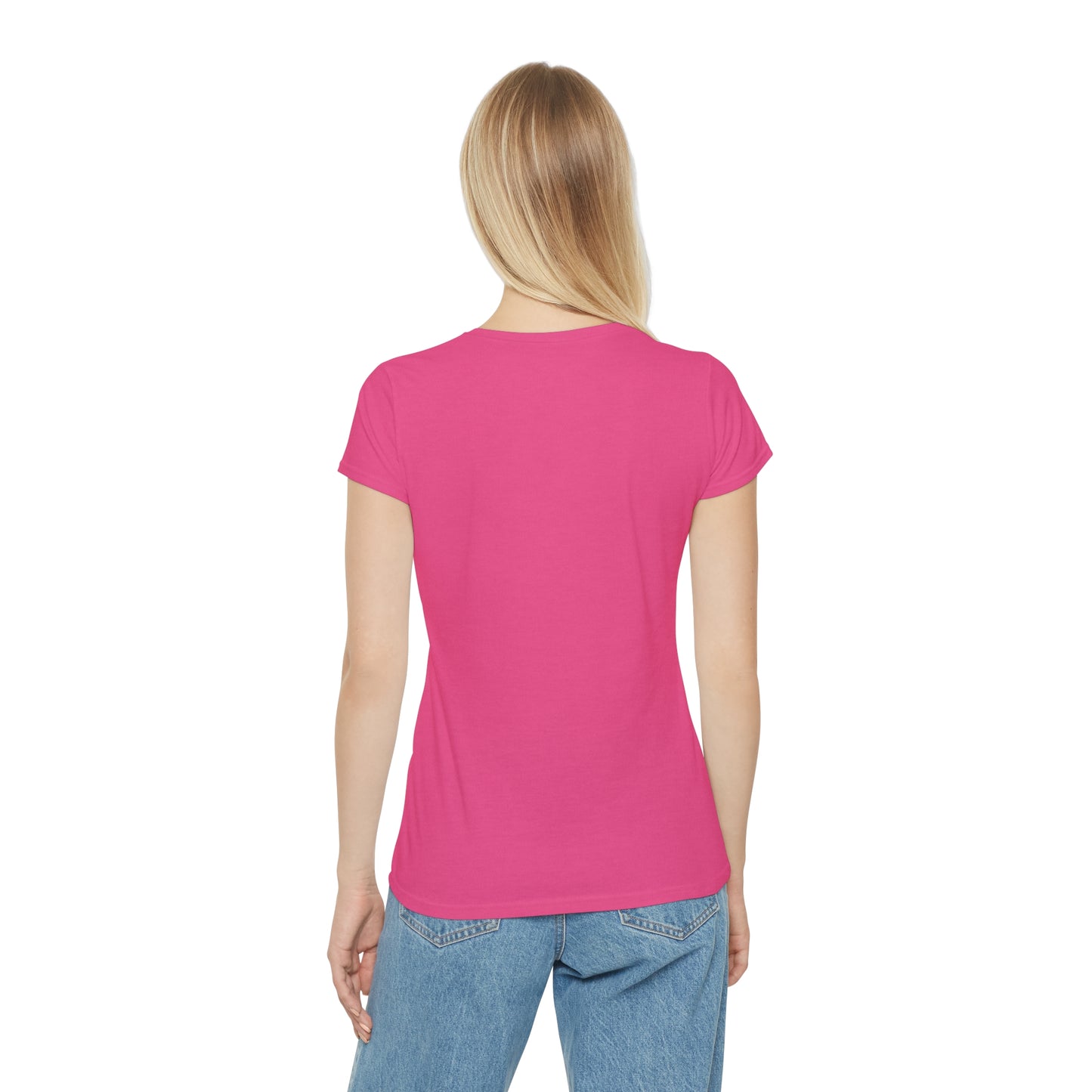 BlackOnion Women's Iconic T-Shirt - with Workout Motif 💯🌸💋