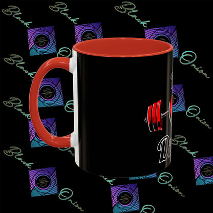 BlackOnion Coffee Mug - 11oz with Workout Motif ‘ÁjjLávDzsi’🔥💪🫵
