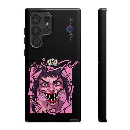BlackOnion Brand New Phone Case - with Motivational Workout Motif’ Mad Girl💋🌸 ‘🔥🫵