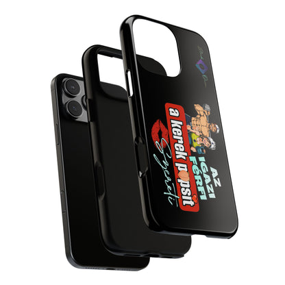 BlackOnion Brand New Phone Case - with Motivational Workout Motif ‘Az igazi férfi ‘💪🔥🫵