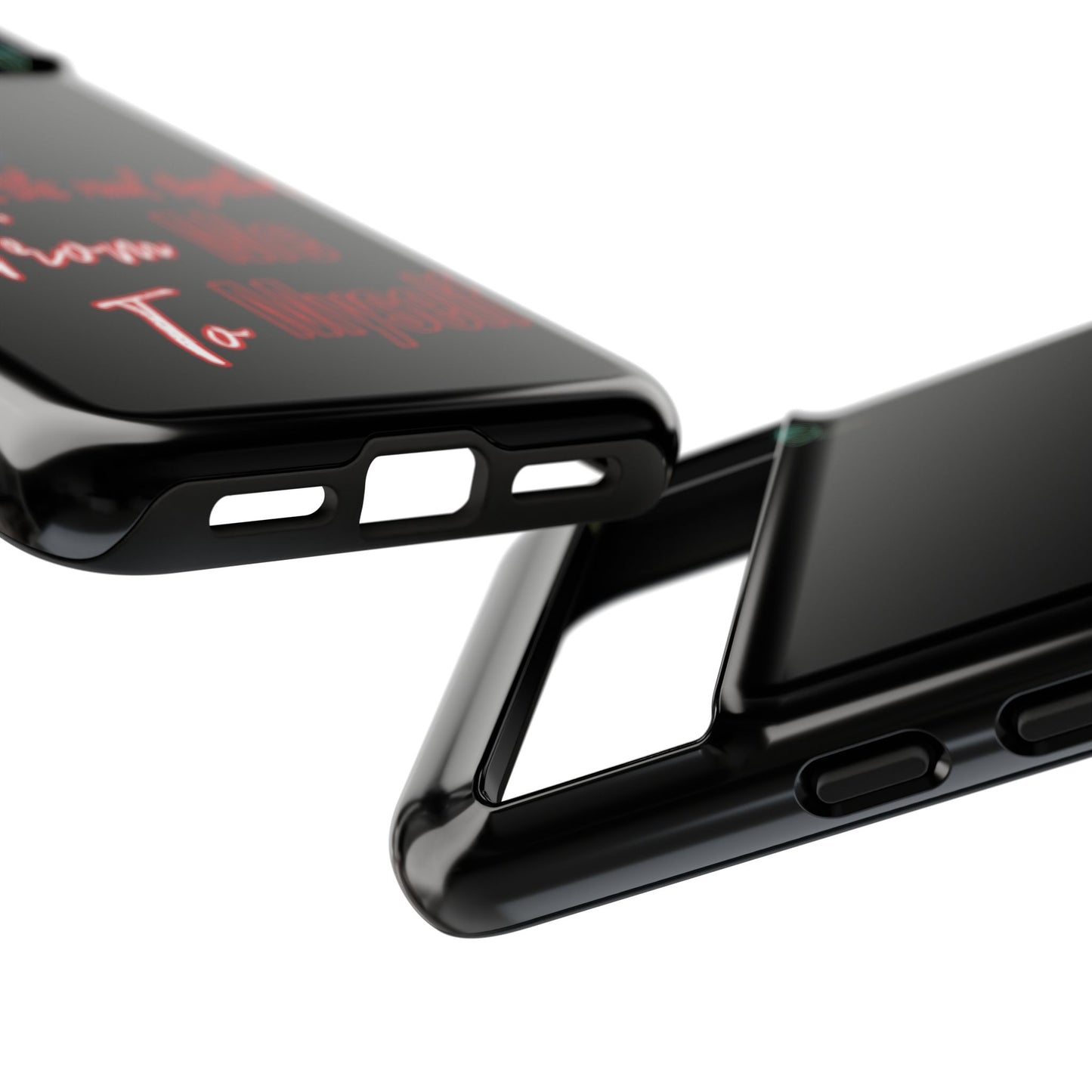 BlackOnion Brand New Phone Case - with Motivational Workout Motif’We’ll walk ‘💪🔥🫵
