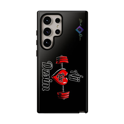 BlackOnion Brand New Phone Case - with Motivational Workout Motif’Ájj Láv Dzsim ‘💪🔥🫵