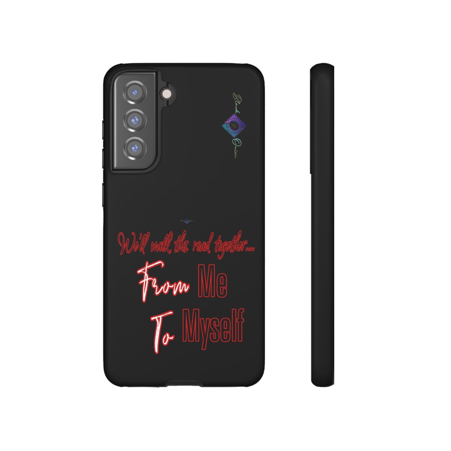 BlackOnion Brand New Phone Case - with Motivational Workout Motif’We’ll walk ‘💪🔥🫵