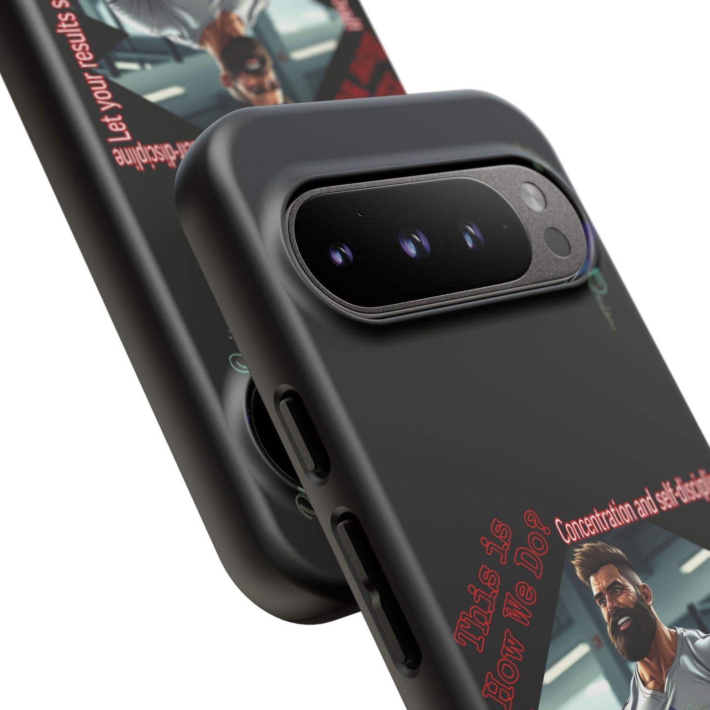 BlackOnion Brand New Phone Case - with Motivational Workout Motif’Unstoppable ‘💪🔥🫵