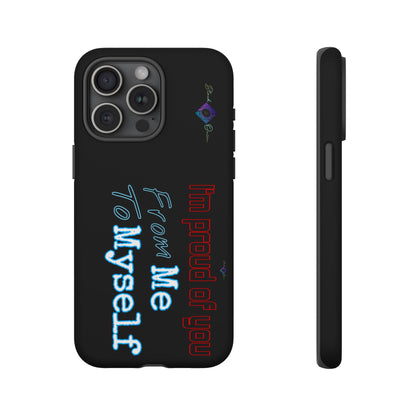 BlackOnion Brand New Phone Case - with Motivational Workout Motif’I’m proud of you ‘💪🔥🫵