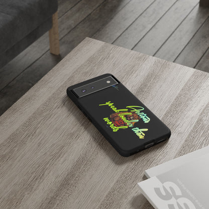BlackOnion Brand New Phone Case - with Motivational Workout Motif ‘Actions speak lauder ‘💪🔥🫵