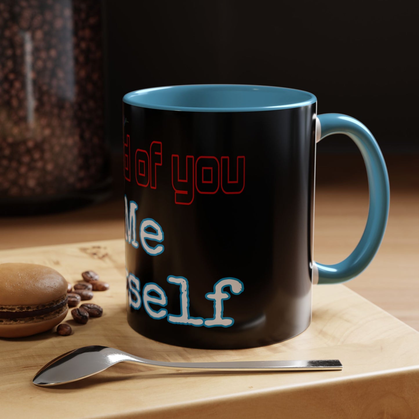 BlackOnion Coffee Mug 2 with Workout Motif ‘ I’m proud of you’🫵🔥💪