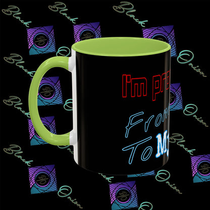 BlackOnion Coffee Mug 2 with Workout Motif ‘ I’m proud of you’🫵🔥💪